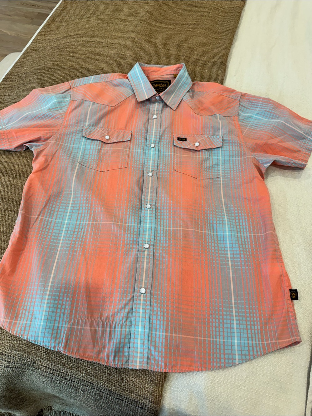 Howler Bros Pearl-Snap Button Down